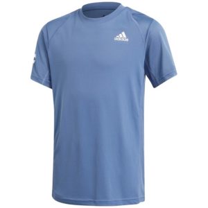 Adidas Boys Club 3-Stribe T-shirt Blue