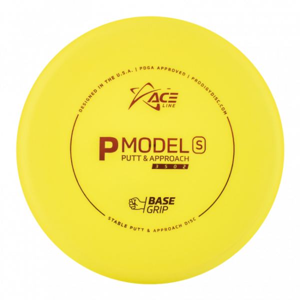 Prodigy Disc ACE Line P Model S BaseGrip Putteri Frisbeegolfkiekko
