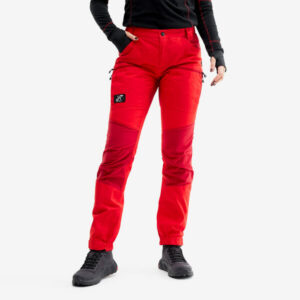 Nordwand Pro Pants Naiset Red