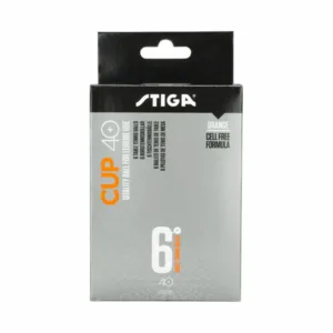 Stiga Cup 40+ Orange 6-pack pöytätennispallot