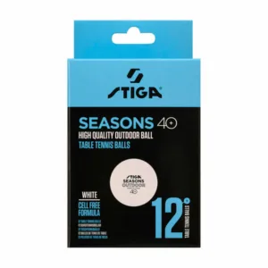 Stiga Seasons Outdoor White 12-pack pöytätennispallot