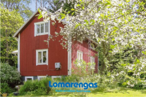 Vuokramökki Archipelago red cottage